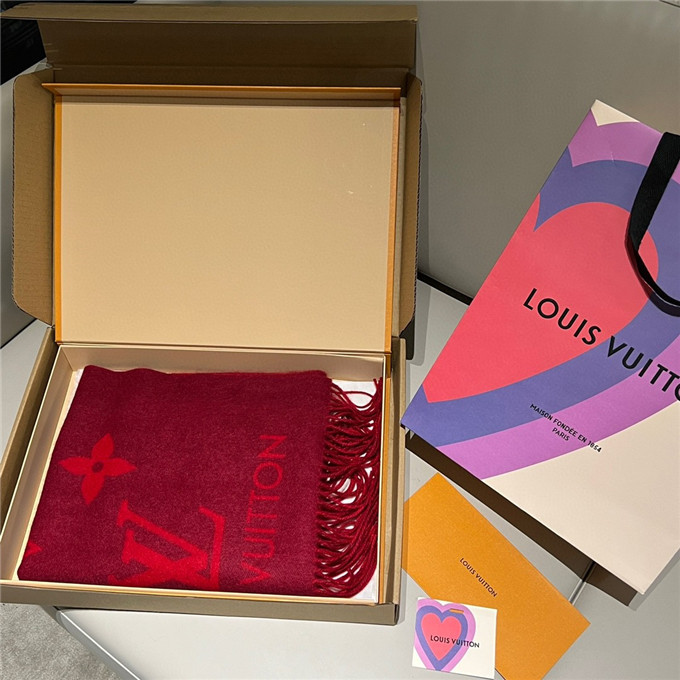 KHĂN Louis Vuitton LV Cashmere scarf