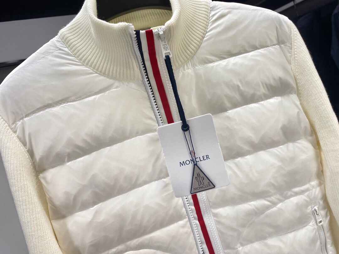 ÁO MONCLER WINTER LINEN WHITE JACKET
