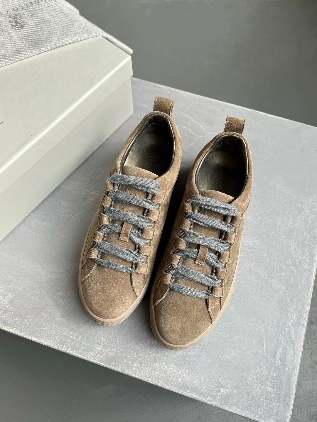 GIÀY BRUNELLO CUCINELLI SNEAKERS LOW TOP SHOES AAA DA LỘN