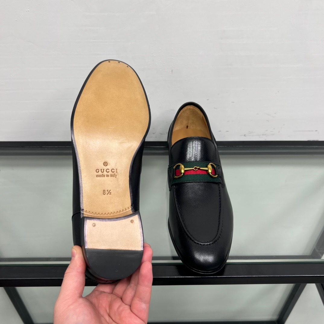 GIÀY GUCCI GG HORSEBIT LOGO LOAFER SHOES