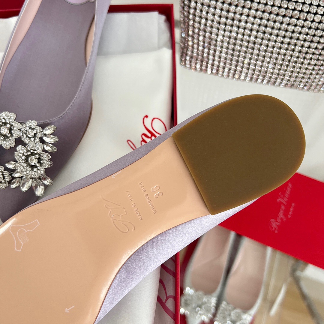 GIÀY ROGER VIVIER Bling Bling ballet flats shoes