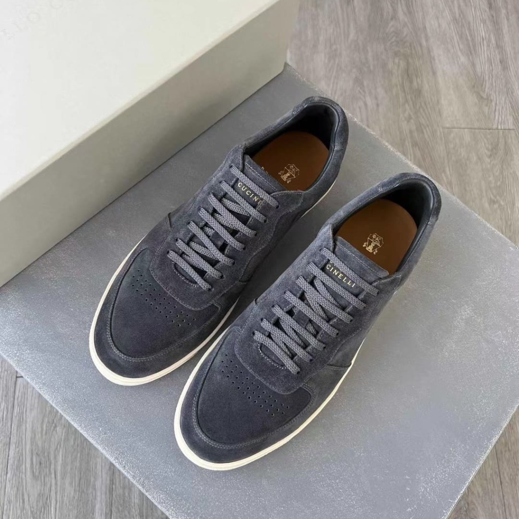 GIÀY BRUNELLO CUCINELLI SNEAKERS LOW TOP SHOES AAA DA LỘN HẢO HẠNG