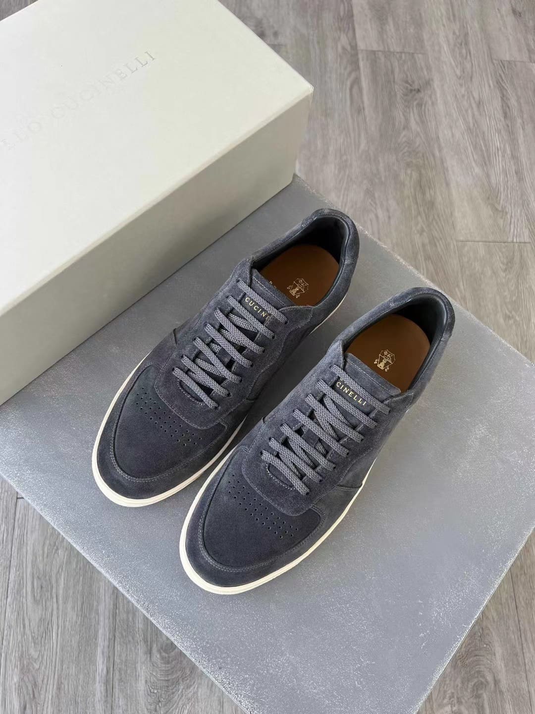 GIÀY BRUNELLO CUCINELLI SNEAKERS LOW TOP SHOES AAA DA LỘN HẢO HẠNG