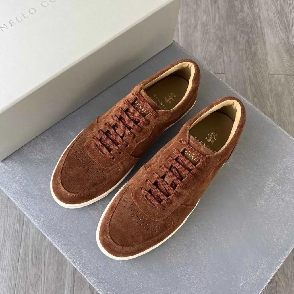 GIÀY BRUNELLO CUCINELLI SNEAKERS LOW TOP SHOES AAA DA LỘN HẢO HẠNG
