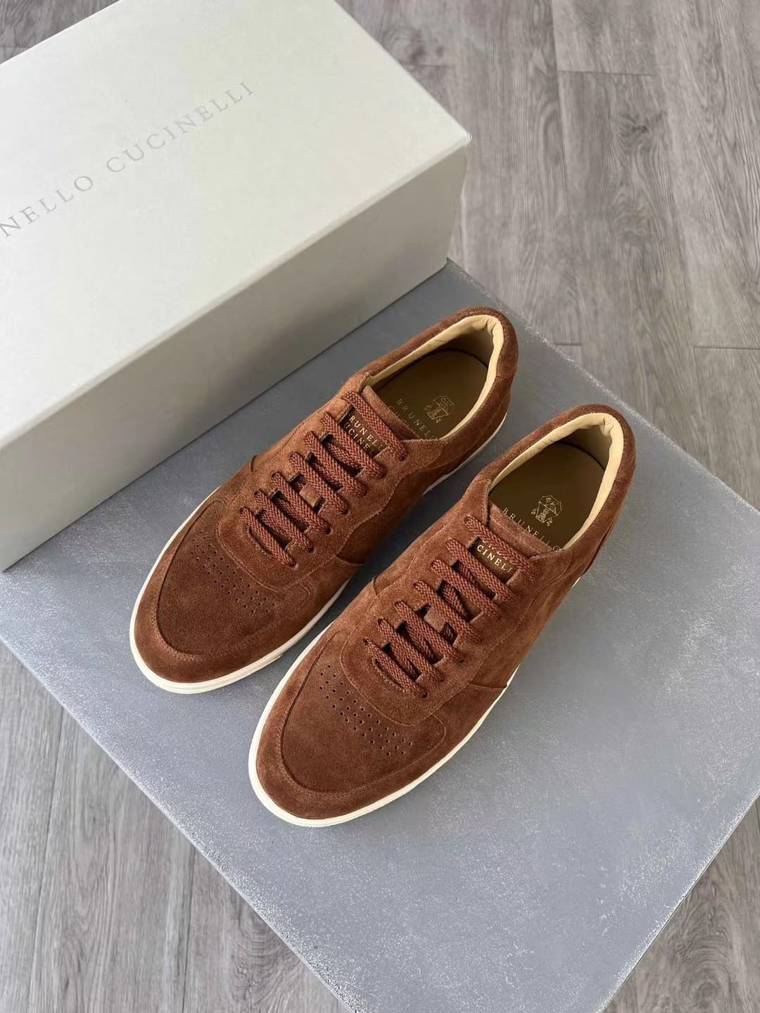 GIÀY BRUNELLO CUCINELLI SNEAKERS LOW TOP SHOES AAA DA LỘN HẢO HẠNG