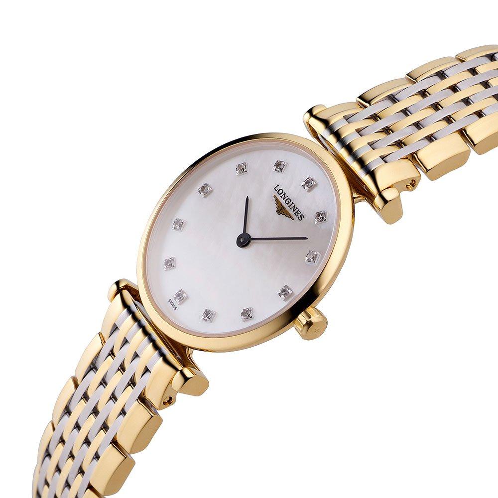 ĐỒNG HỒ Longines La Grande Classique Gold Plated and Stainless Steel Diamond Ladies Watch