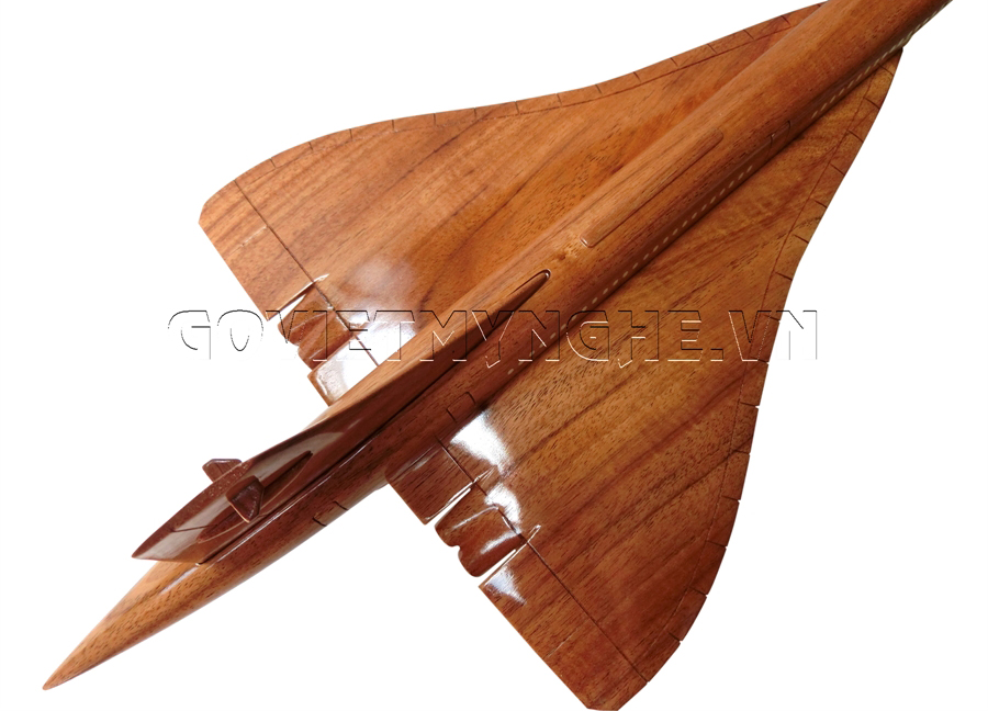 Mua Mô hình máy bay gỗ Concorde siêu thanh  size nhỏ  Tiki