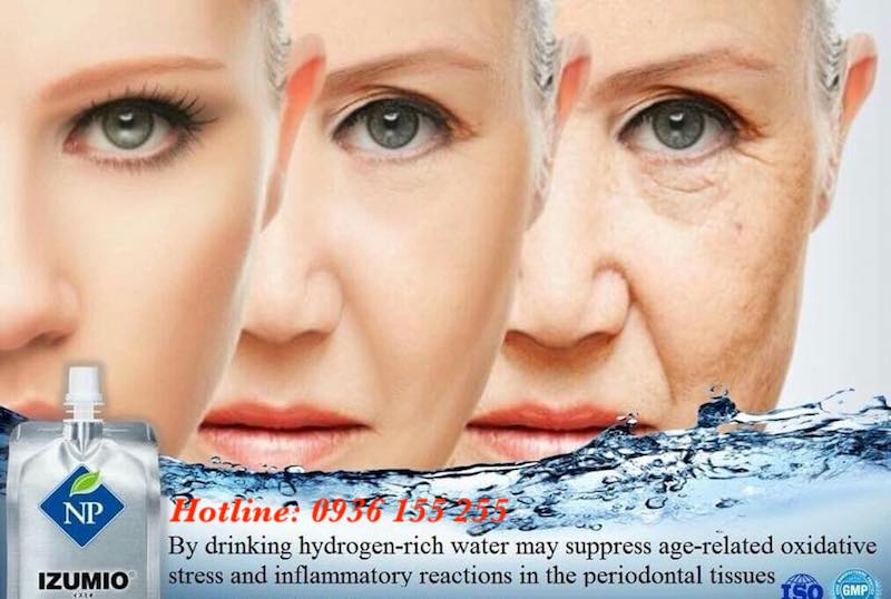 Những lợi ích được chứng minh của  nước hydrogen Izumio Nhật Bản