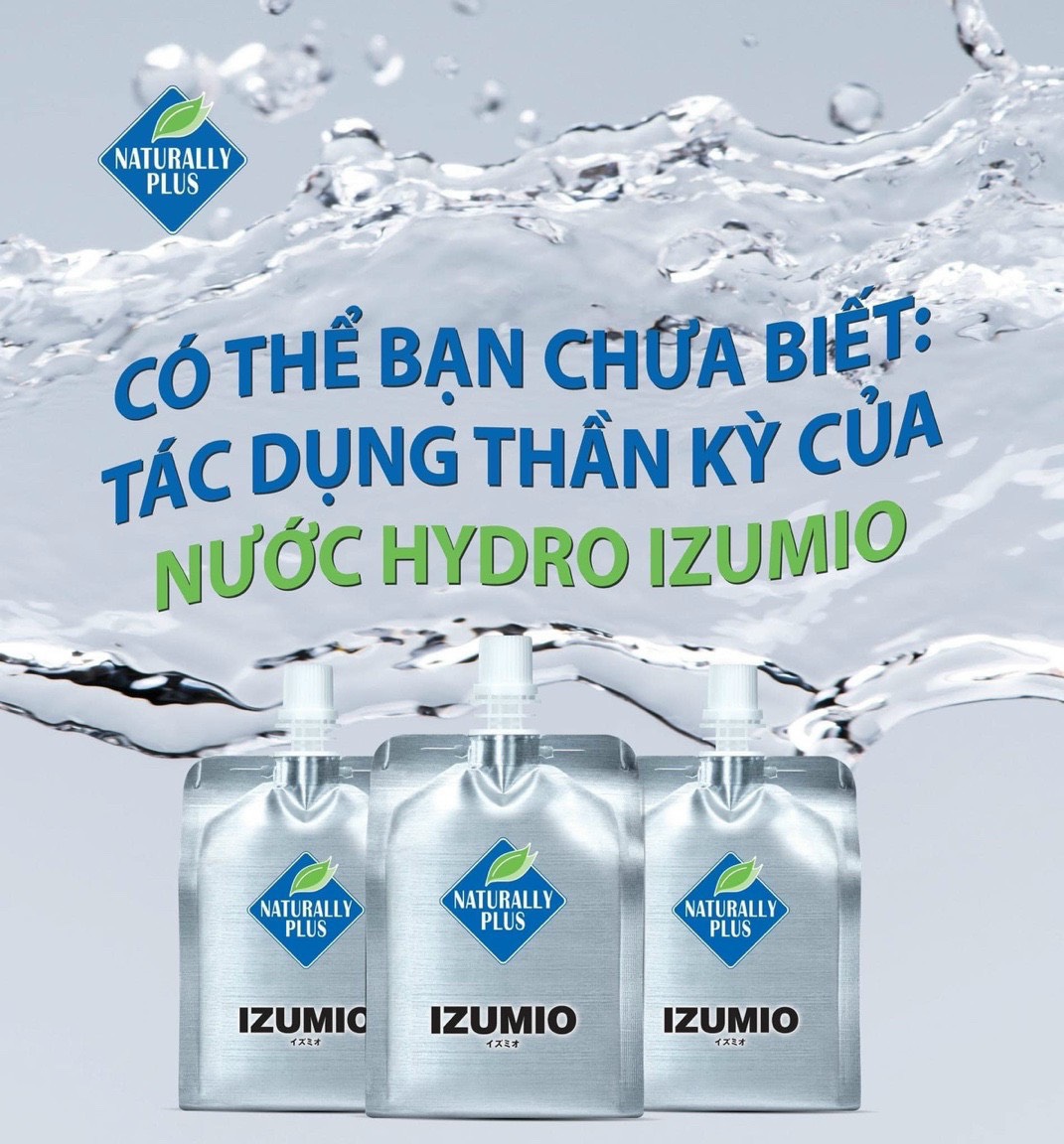 Tại sao Izumio chứa hydro phòng ngừa tai biến đột quỵ tốt nhất hiện nay ?