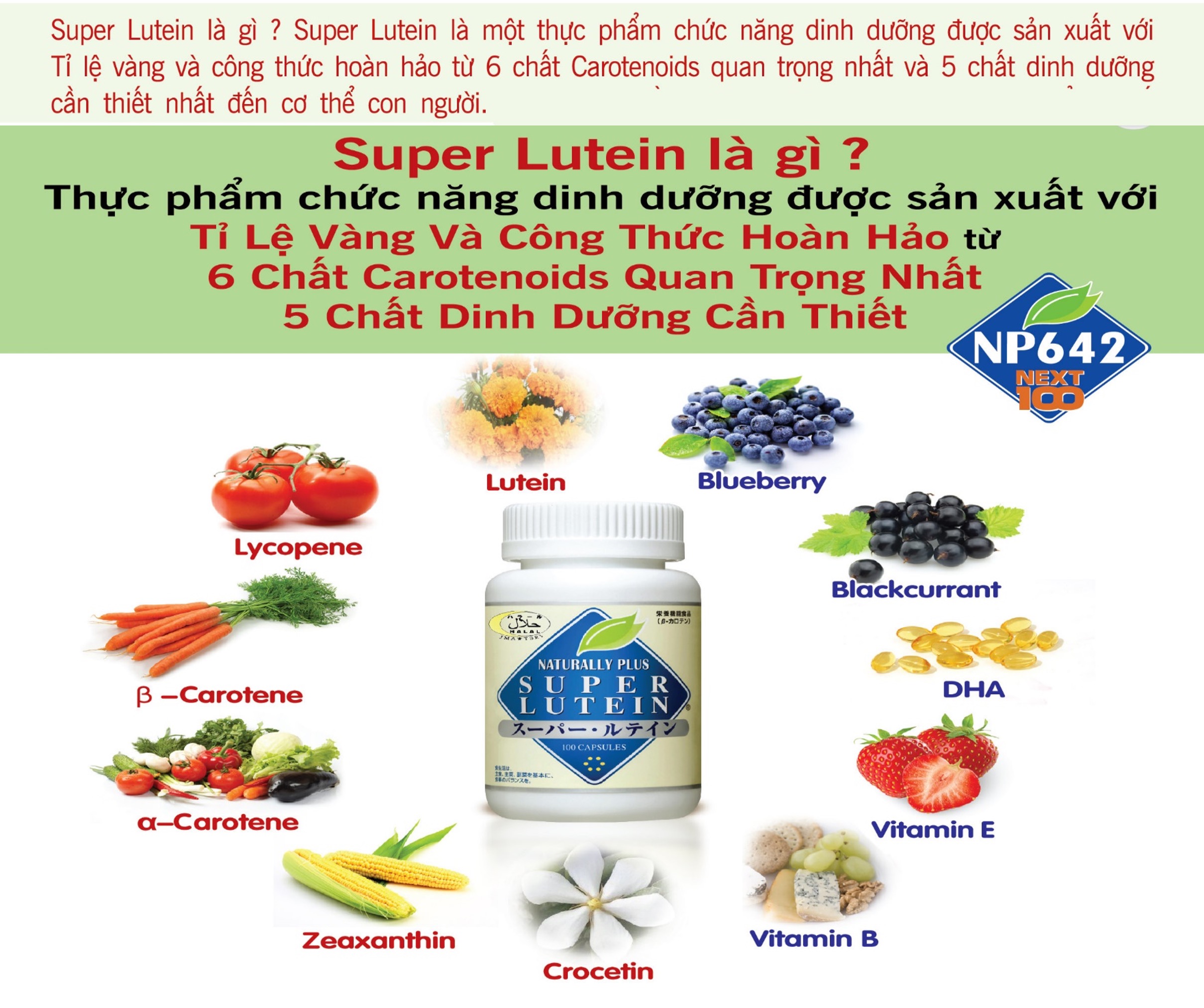 FloraGLO Lutein có trong Super Lutein có tác dụng như thế nào ?