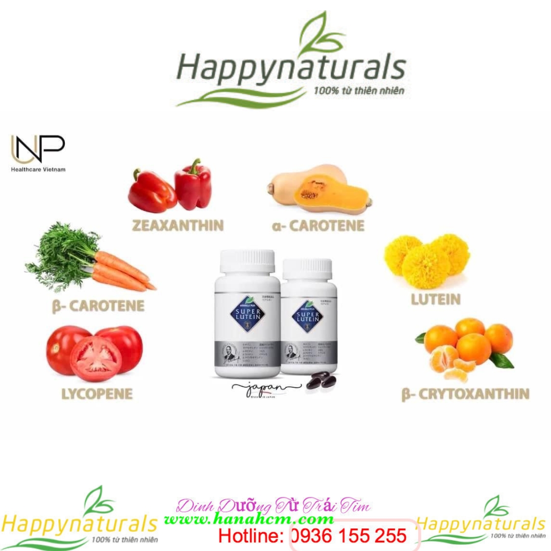 Super Lutein tại sao là sản phẩm số 1 của Nhật tốt cho mắt ?