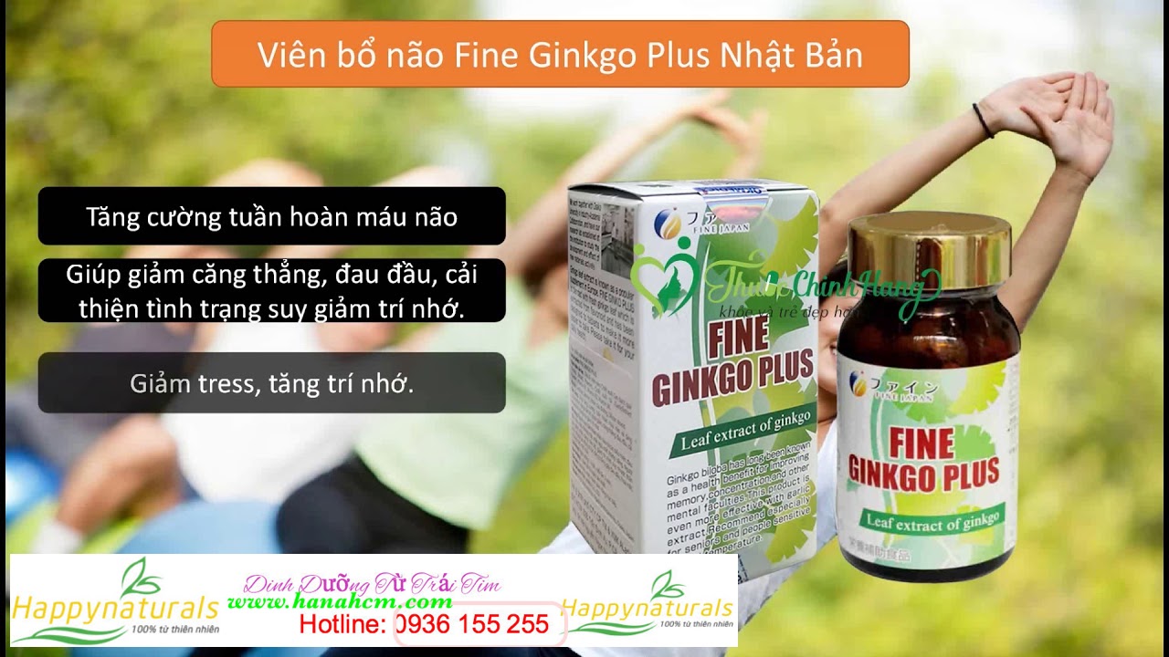 Fine Ginkgo Plus Nhật Bản giúp bảo vệ trái tim