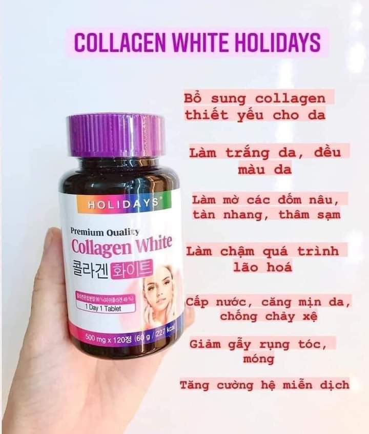 COLLAGEN WHITE HOLIDAYS PREMIUM QUALITY