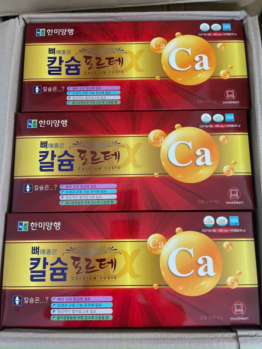 CANXI HAMI HÀN QUỐC HỘP 120 VIÊN