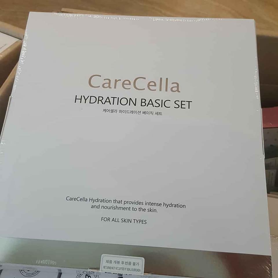 BỘ DƯỠNG DA CAO CẤP CARECELLA HYDRATION BASIC SET