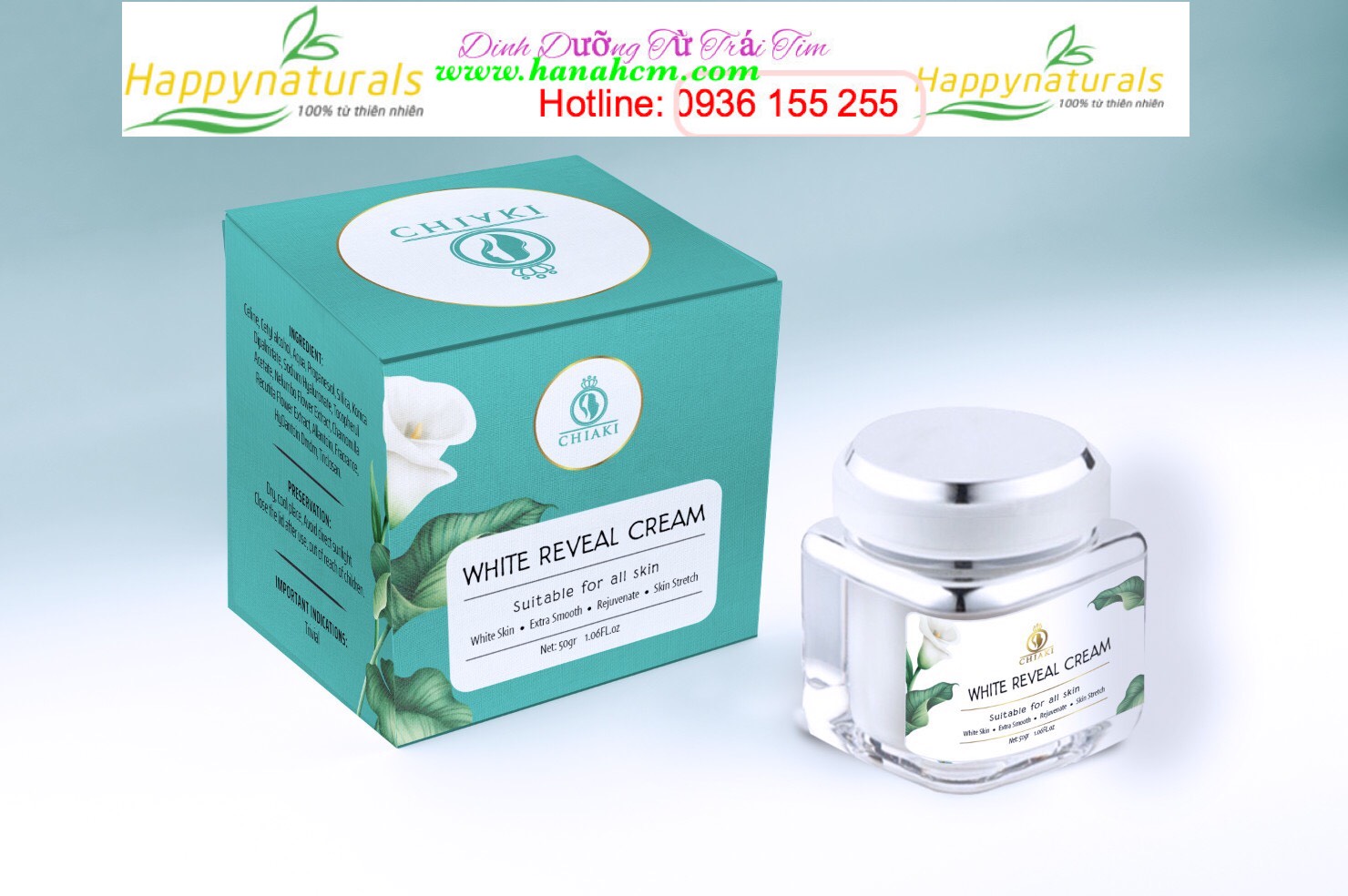 CHIAKI ĐẶC TRỊ NÁM SPA NHẬT 50G MỚI