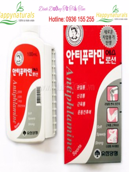 Dầu nóng xoa bóp Antiphlamine-100ml