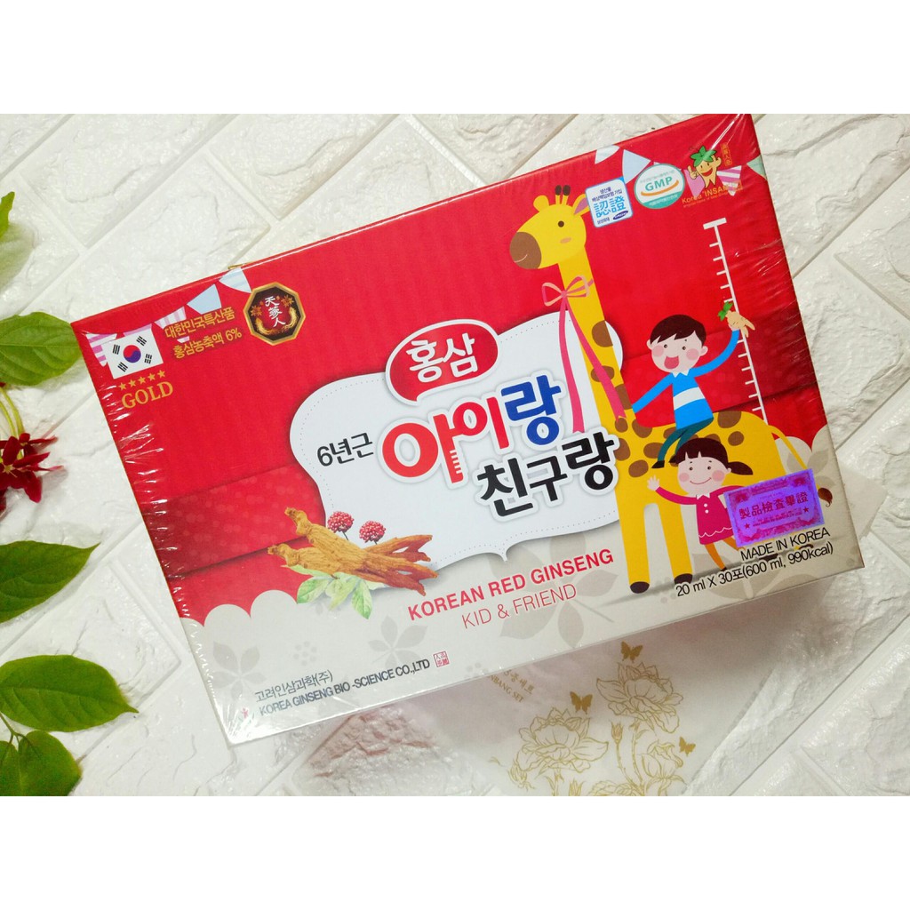 Hồng Sâm Baby Hươu Cao Cổ Bio Hàn Quốc