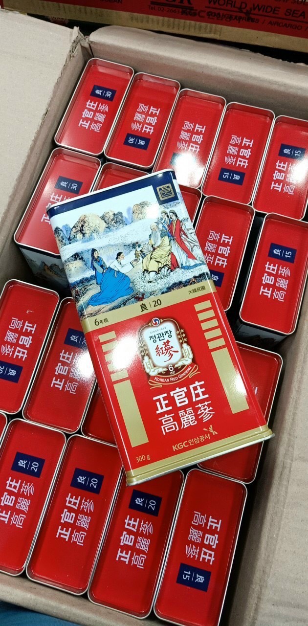 Hồng Sâm Củ Khô  KGC Cheong Kwan Jang 300G