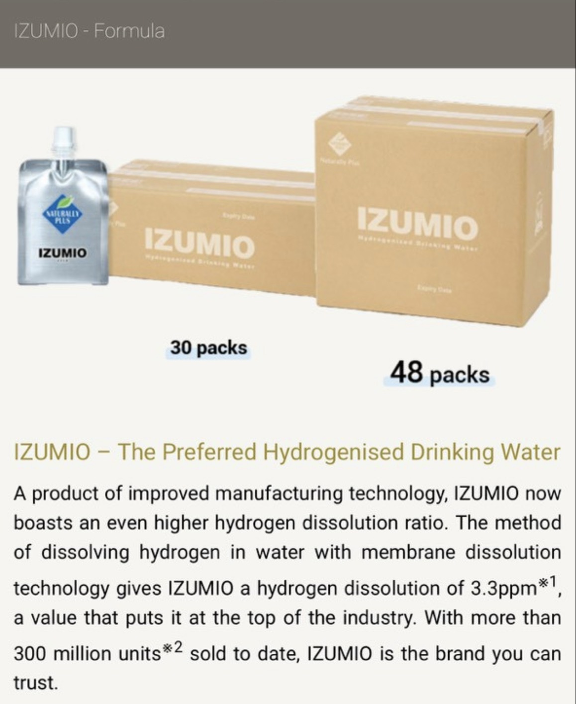 IZUMIO 48 GÓI THÁNG 4 2024 TỐT NHẤT  SỈ 16 SẢN PHẨM !!