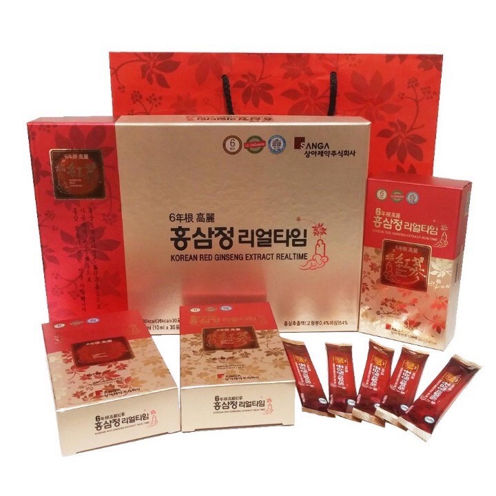 TINH CHẤT HỒNG SÂM NƯỚC DẠNG GÓI Korea red ginseng extract dailytime