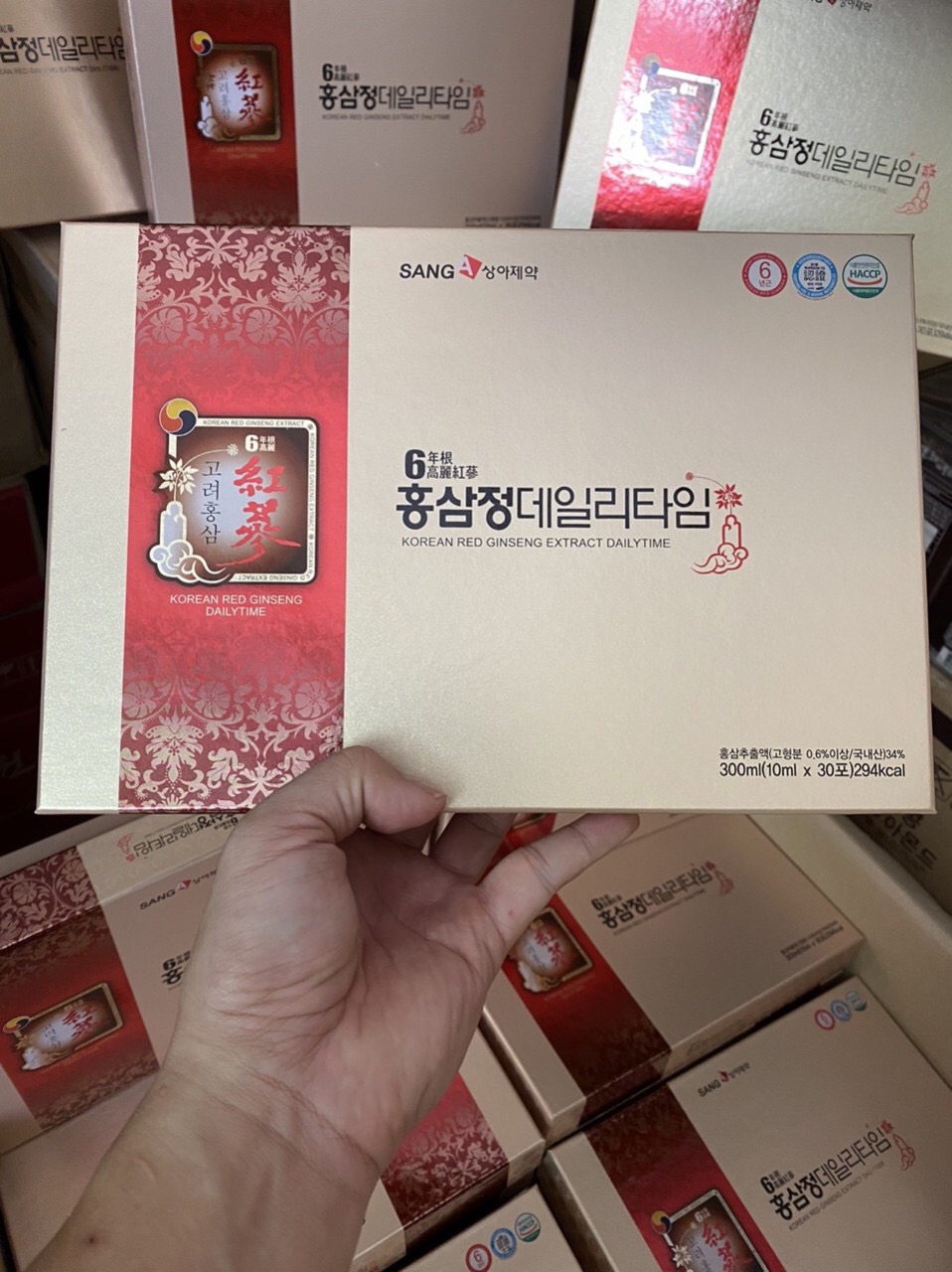 TINH CHẤT HỒNG SÂM NƯỚC DẠNG GÓI Korea red ginseng extract dailytime