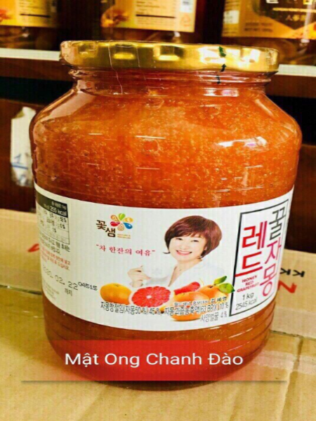 Mật Ong Chanh Đào Hàn Quốc