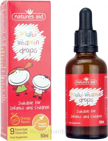 Multi Vitamin Drop Natures Aid 50ml