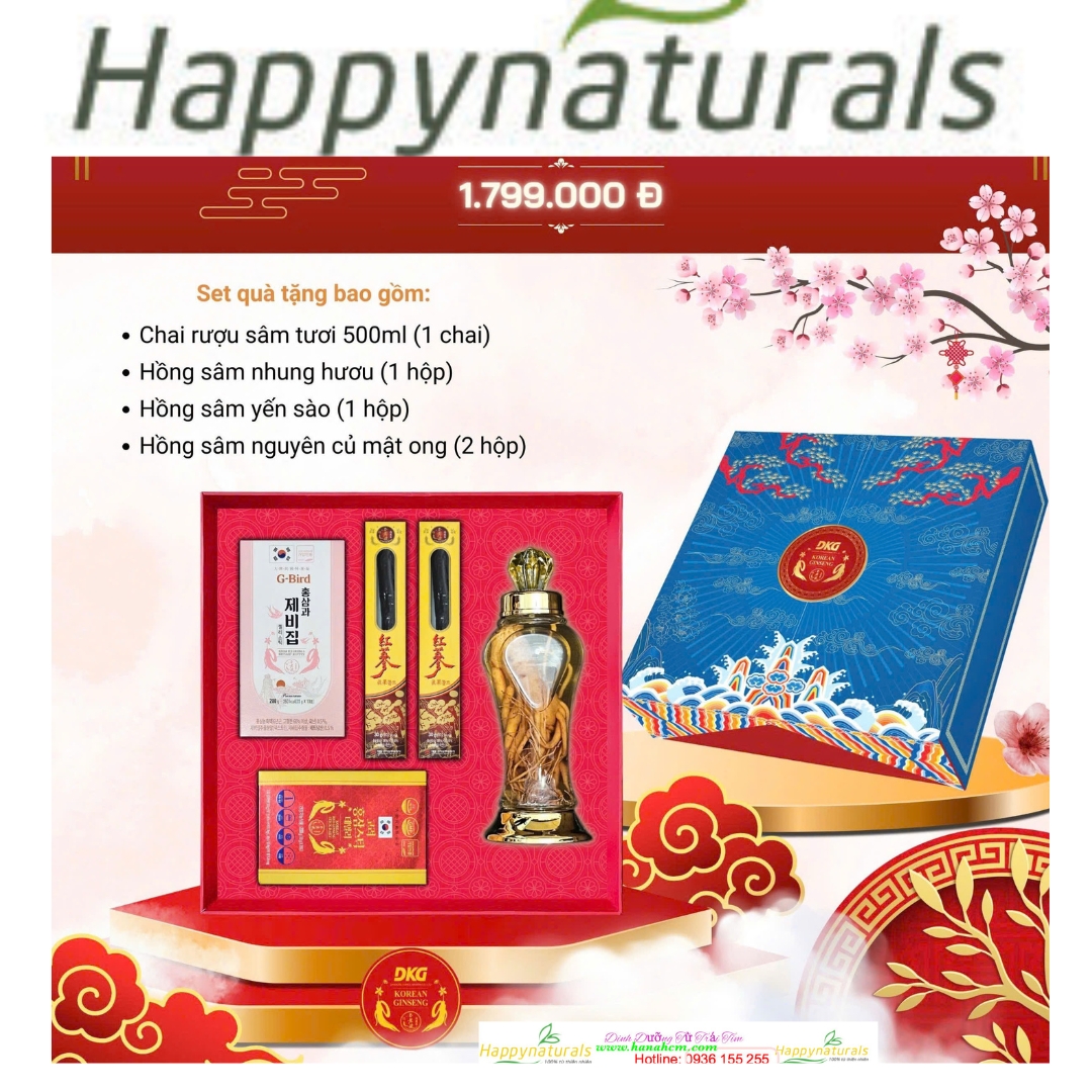 Hana Hạnh phúc  Set quà Tết sức khoẻ 1790