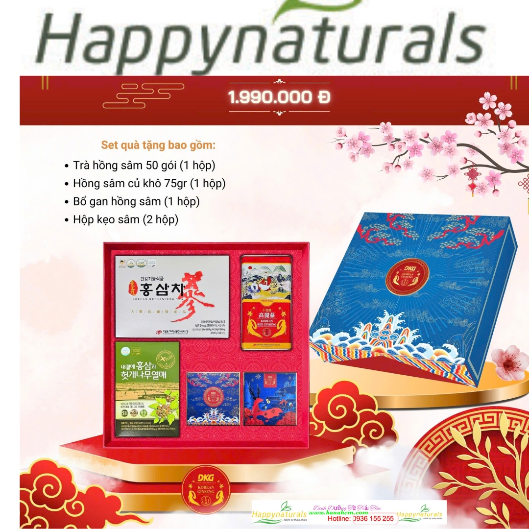 Hana Hạnh phúc  Set quà Tết sức khoẻ 1990