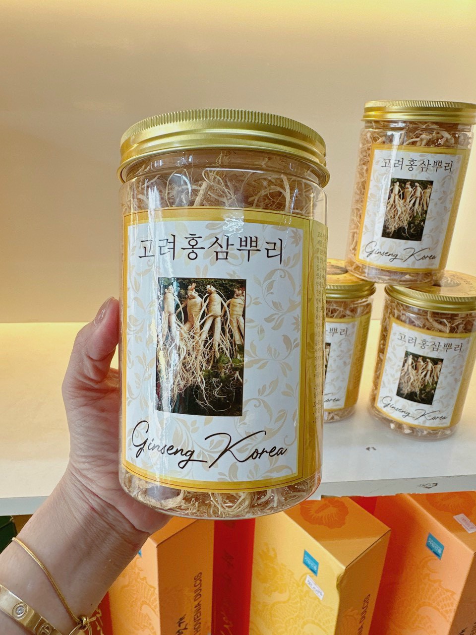 Rễ sâm khô Hàn quốc 100g