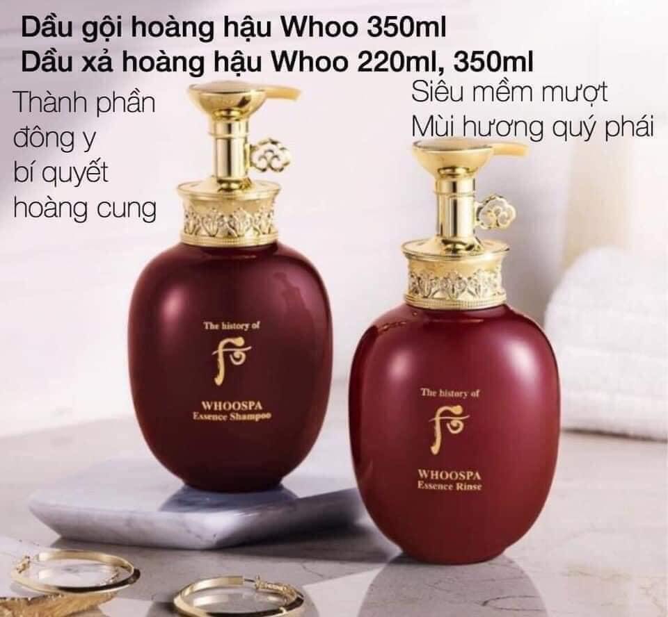 Set dầu gội whoo 