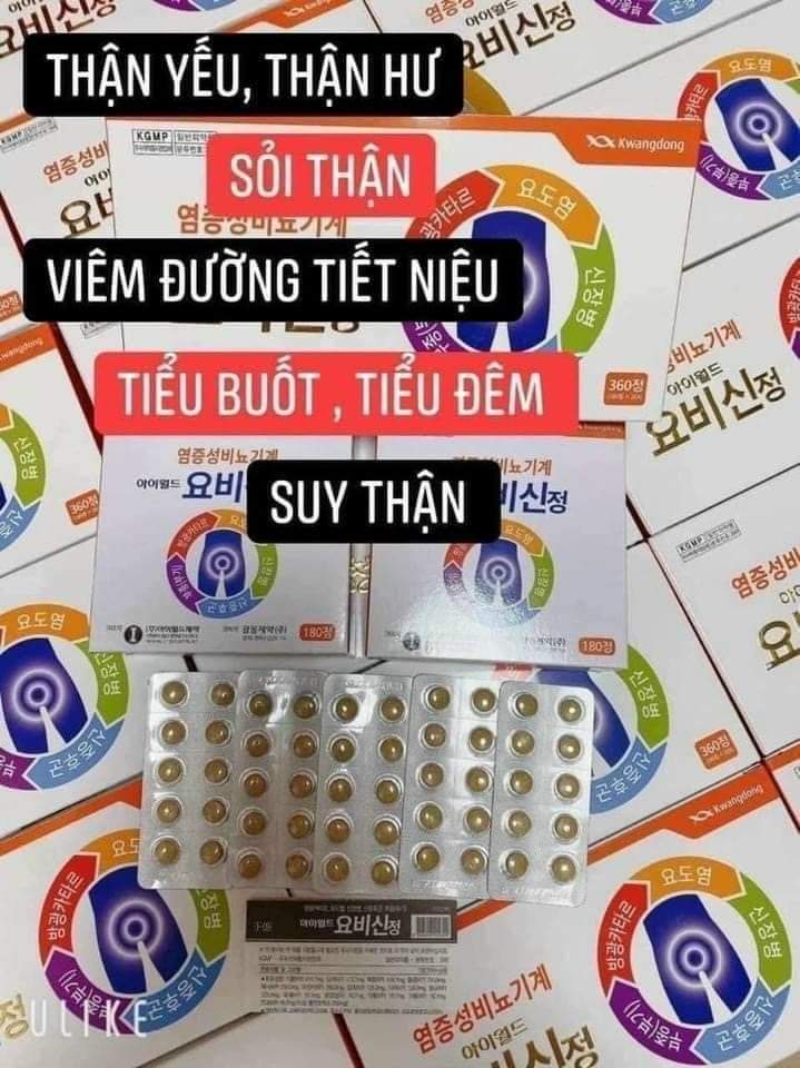 THUỐC BỔ THẬN HÀN QUỐC KWANGDONG 360 VIÊN