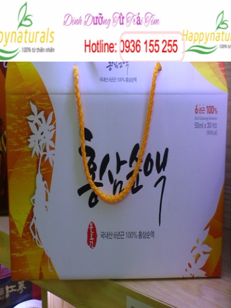 Tinh chất 100% hồng sâm 6 năm tuổi Daedong (30gói x 50ml)