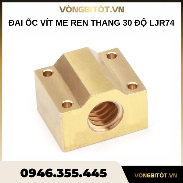 Đai ốc dành cho loại mở rộng vít me thang 30 độ LJR74