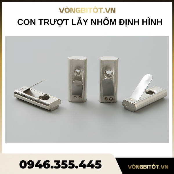 Con trượt lẫy nhôm định hình