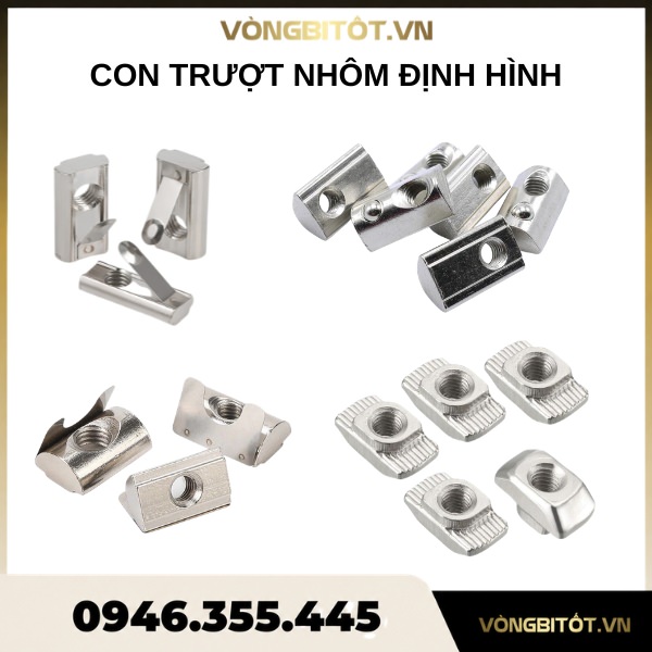 Con trượt nhôm định hình