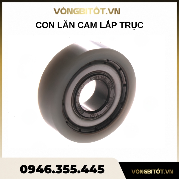 Con lăn cam lắp trục