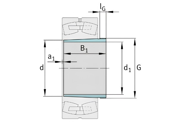 Thông số kỹ thuật ống lót côn FAG AH2344