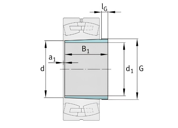 Thông số kỹ thuật bạc côn FAG AH24028