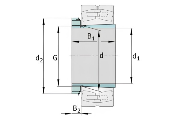 Thông số kỹ thuật ống lót côn FAG H210