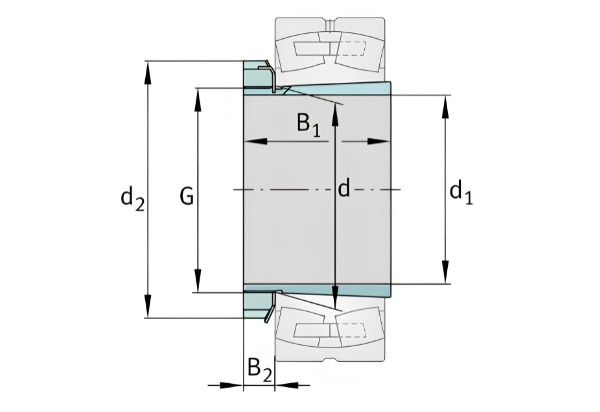 Thông số kỹ thuật ống lót côn FAG H219