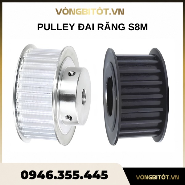 Pulley đai răng S8M