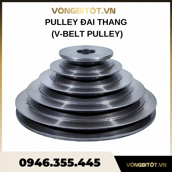 Pulley đai thang (V-belt pulley)