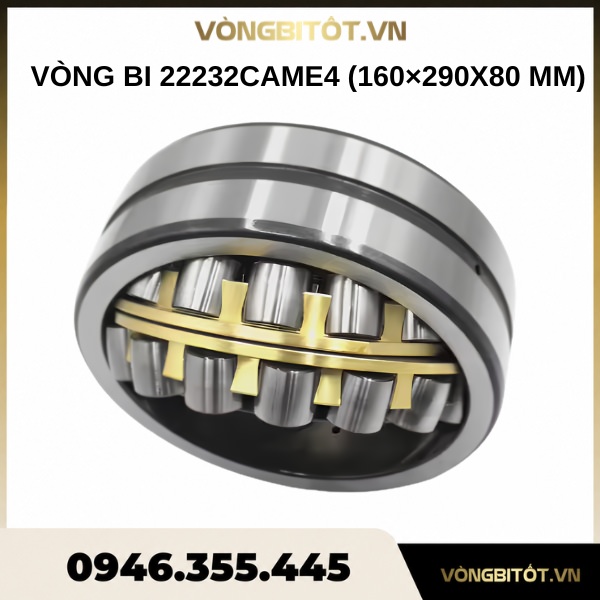 Vòng bi 22232CAME4 (160×290x80 mm)