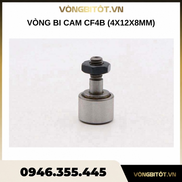 Vòng bi cam CF4B (4x12x8mm)