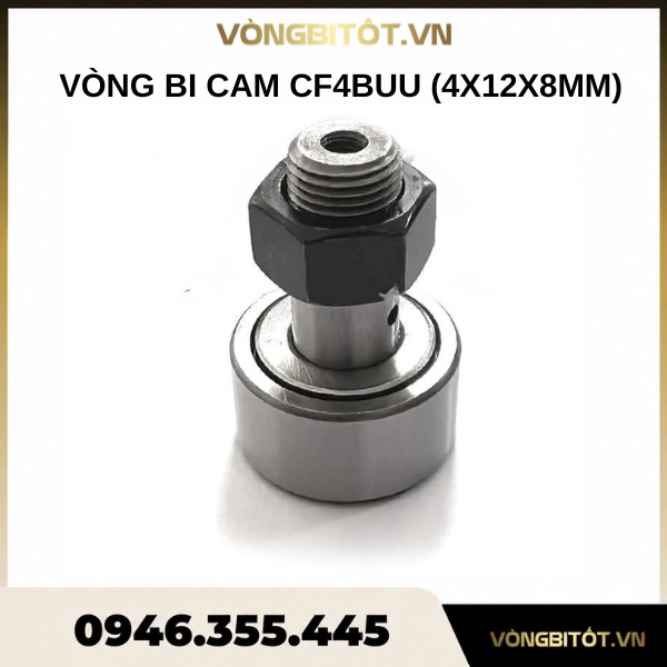 Vòng bi cam CF4BUU (4x12x8mm)