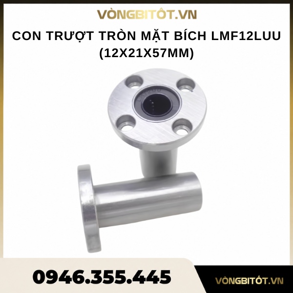 Con trượt tròn LMF12 | LMF12UU, LMF12LUU