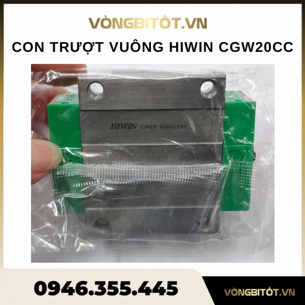 Con trượt vuông HIWIN CGW20CC