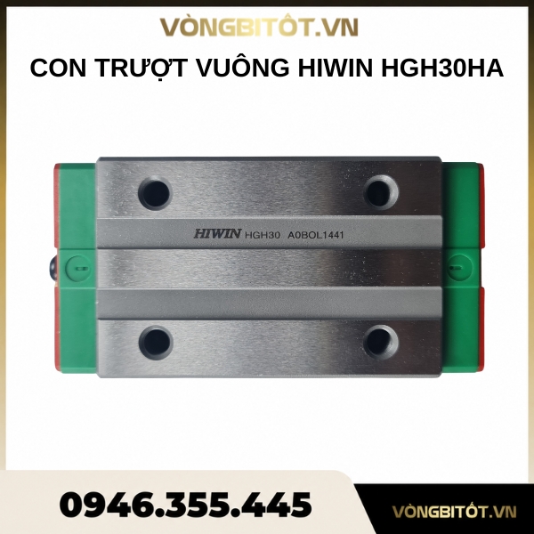 Con trượt vuông HIWIN HGH30HA